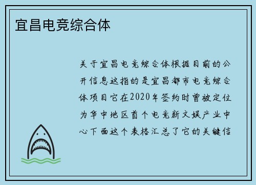 宜昌电竞综合体